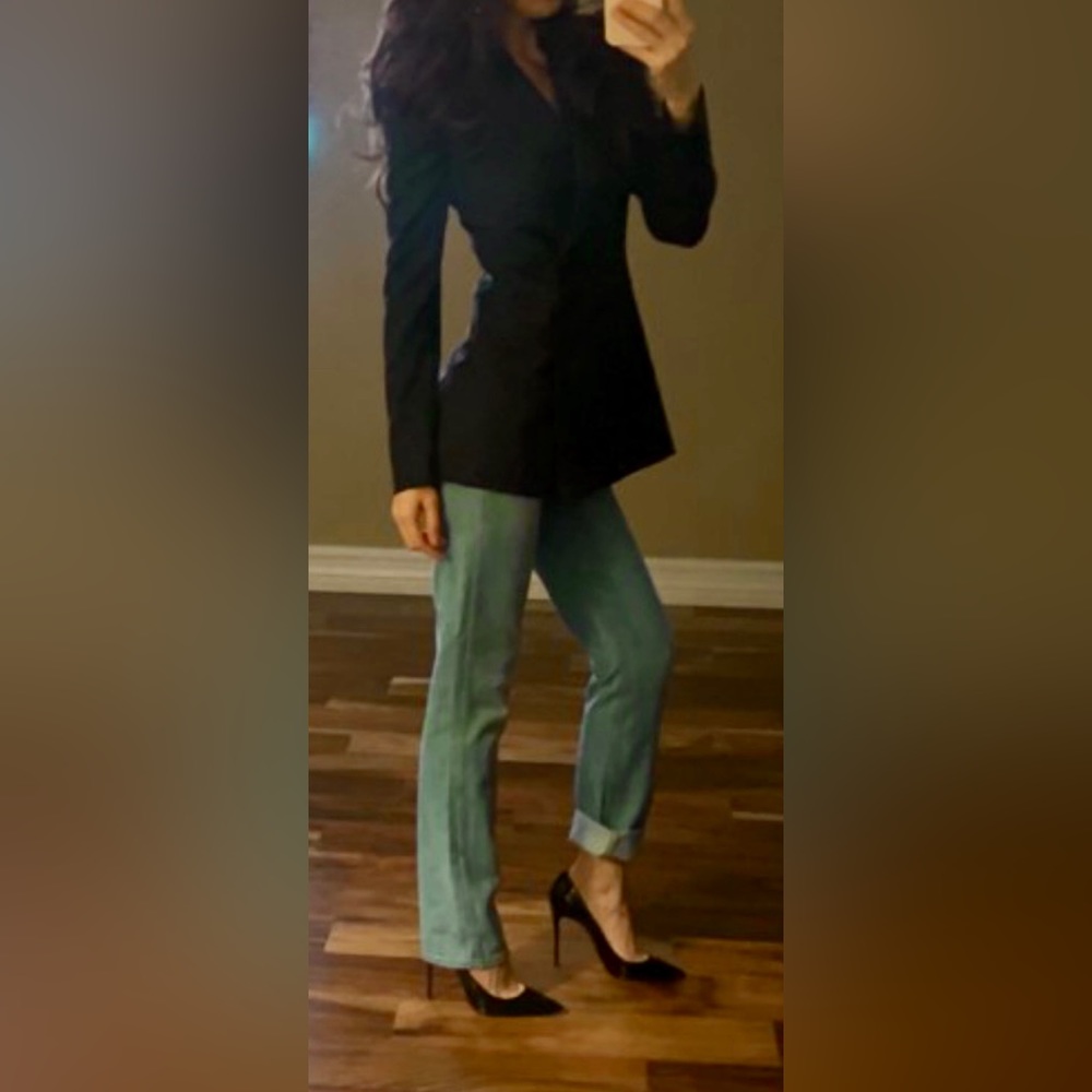Theory double breasted blazer